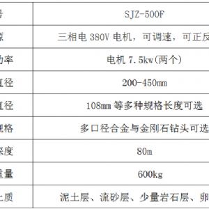 SJZ-500F拖拉机反循环