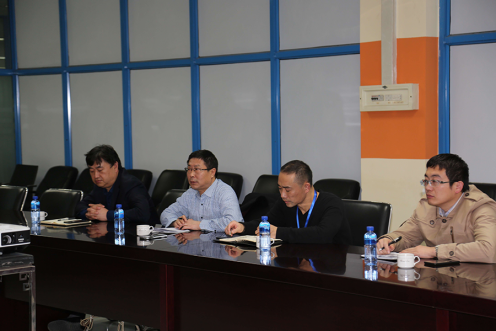 万名干手下基层乌兰察布市国企一队到CA88软件公司调研座谈